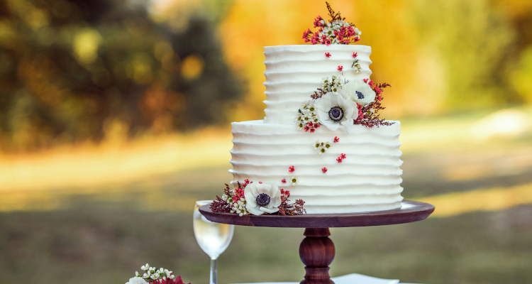 Preço de um bolo de casamento