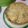 Quiche de Queijo e Presunto